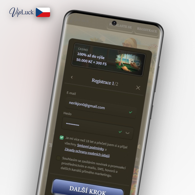 Přihlášení přes Google a Facebook propojené s Vipluck Kasino během vteřin